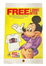 Walt Disney World Coca Cola Mickey Mouse Poster Sign Display 15th Birthday 1987 - $20.78
