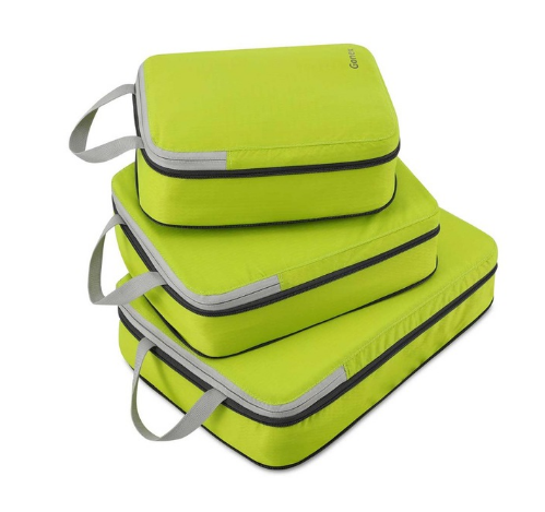 Gonex 3pcs/set Travel Storage Bag Suitcase Luggage Clothing Packing - Green