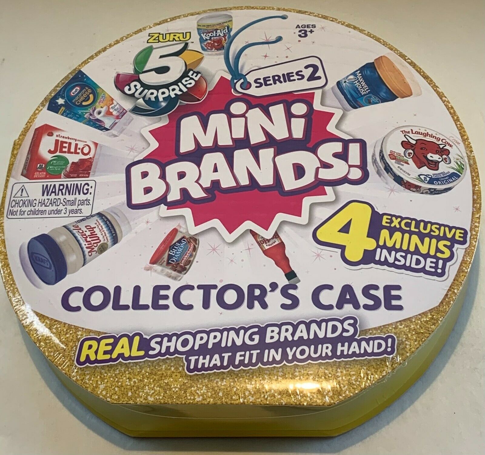 Zuru 5 Surprise Mini Brands Series 2 Collector's Case 4 Exclusive Minis ...