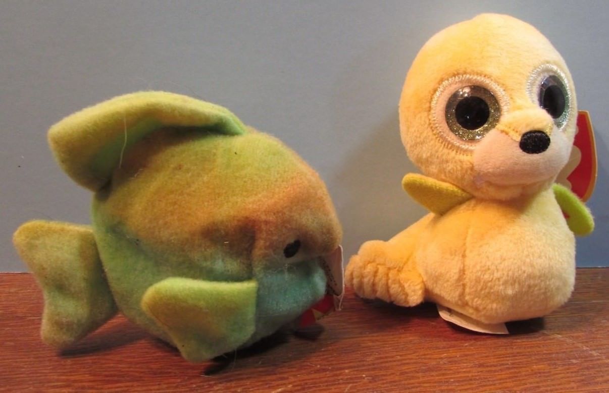 coral the fish beanie baby value