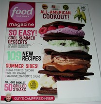 FOOD NETWORK MAGAZINE July August 2014 Like New! - $5.99