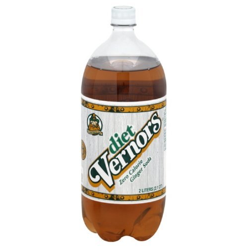 Vernor's Ginger Ale Diet, 67.6100ounces Pack of8 Soft Drinks
