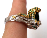 FROG Sterling Silver RING signed - Size 9
