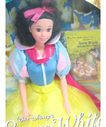 Disney Snow White 7 Dwarfs Mattel Barbie Doll 1992 NRFB with Little Gold... - $22.00