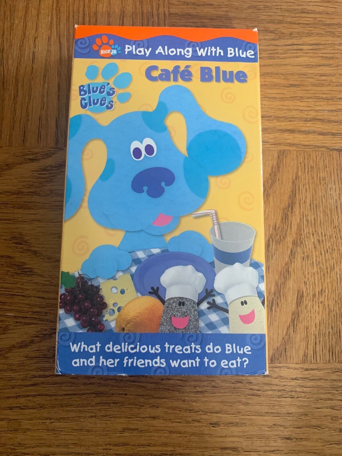 Cafe Blues Blues Clues VHS 2001-TESTED-SUPER RARE VINTAGE COLLECTIBLE-SHIP24HRS