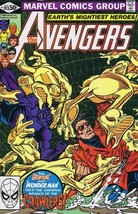 Avengers #203 ORIGINAL Vintage 1981 Marvel Comics Beast Wonder Man Crawlers image 1