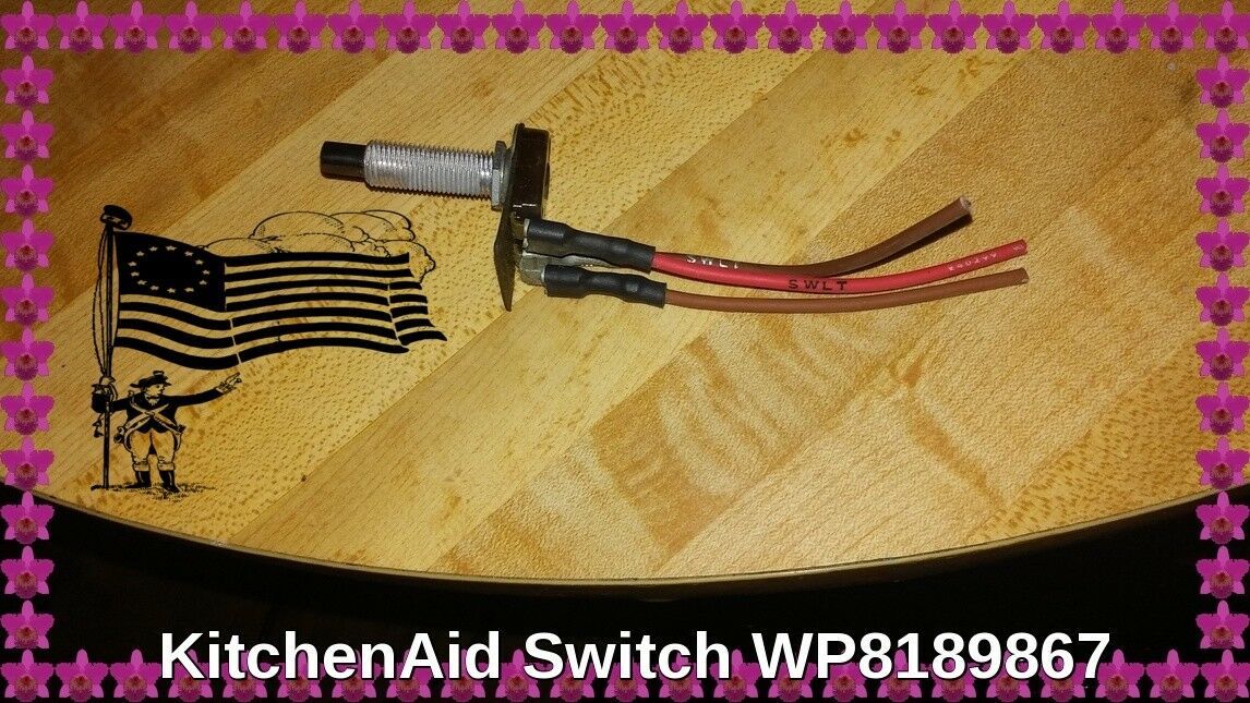 KitchenAid Range/Stove/Oven Light Switch WP8189867 Parts & Accessories
