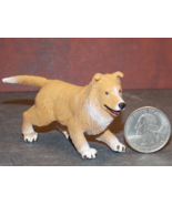 1 Pcs Dollhouse Miniature Plastic Animal Dog Collie Puppy 1:12 scale - DL - $24.00