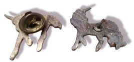 Vintage Unicorn Enamel Pin Red Mythical Creature Animal  image 2