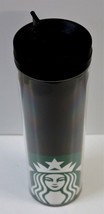 2010 Starbucks Black 20 oz Acrylic Travel Tumbler Coffee Mug Cup Logo - $19.99
