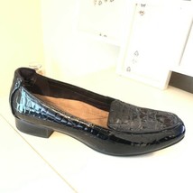 Clarks Womens Black Keesha Luca Leather Slip On Shoes Size 6.5 - $39.61