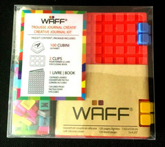 WAFF Trousse Creative Journal Kit - 100 Rubber Alpha Letters, 2 Clips, 1... - $17.59