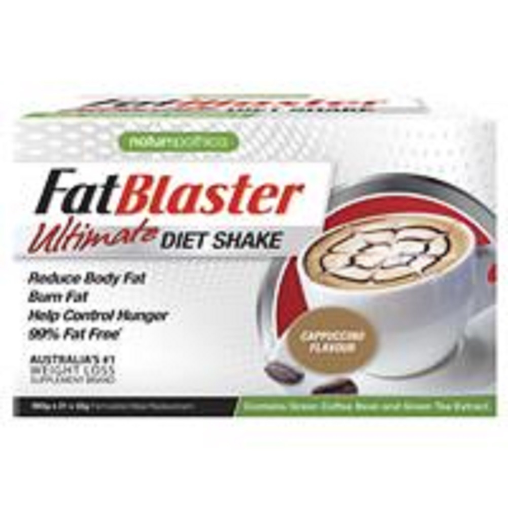 Naturopathica FatBlaster Ultimate Cappuccino Shake 21 x 33g Sachets Exclusive
