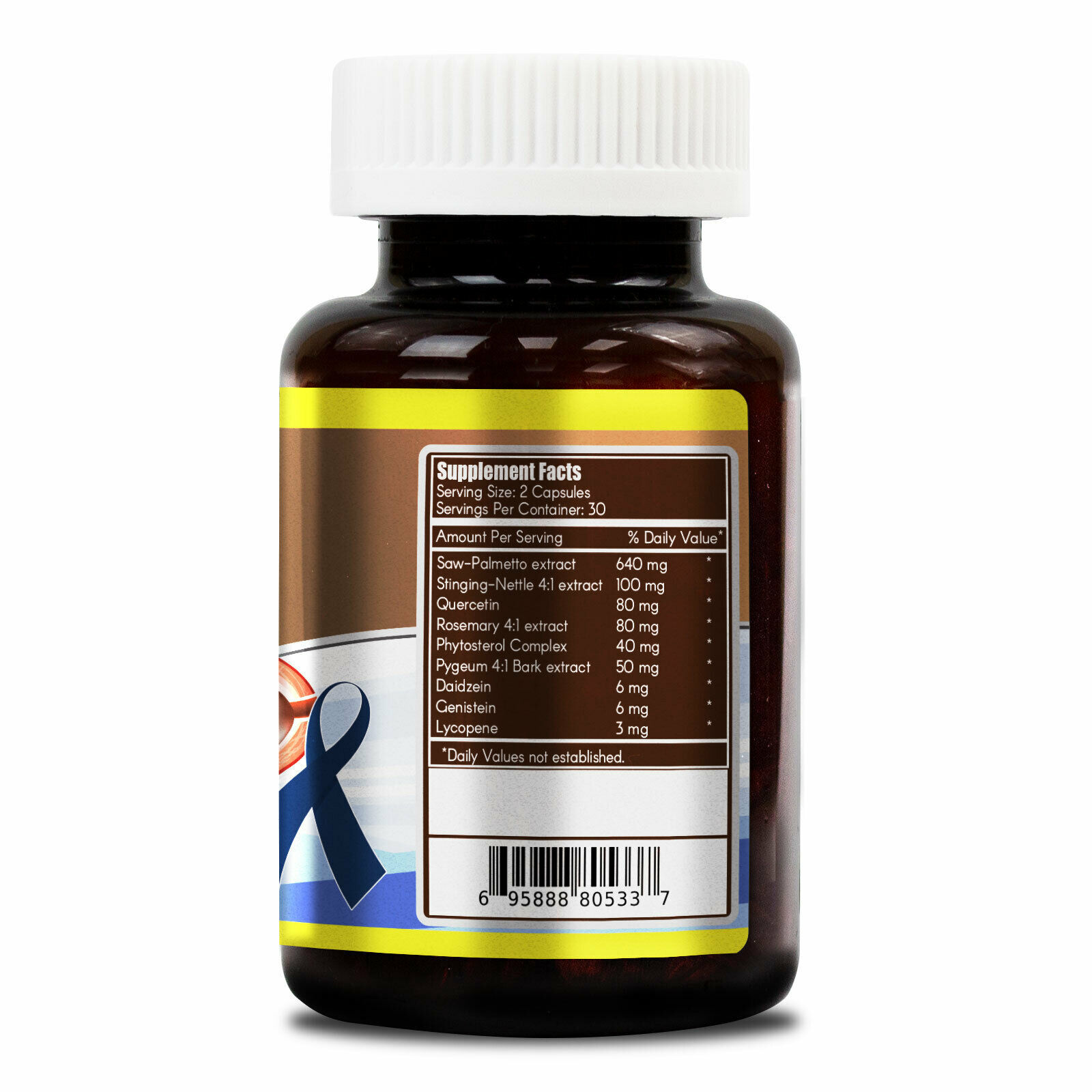 Prosta RX9 Prostate Care Formula, Saw Palmetto/Quercetin/Lycopene, 60