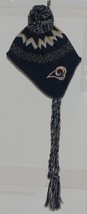 NFL Team Apparel Licensed Los Angeles Rams Dark Blue Toddler Knit Cap image 1