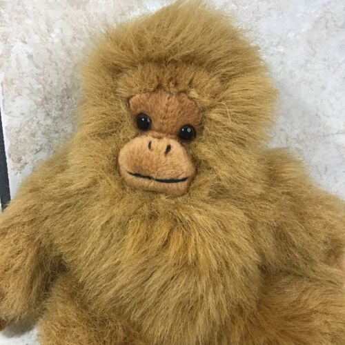 Vintage 1990 Unipak Plush Monkey Tan Baboon Furry Ape Bare-bottom ...