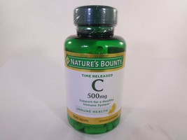 Nature&#39;s Bounty C 500 mg 100 Capsules 23-N - $10.89