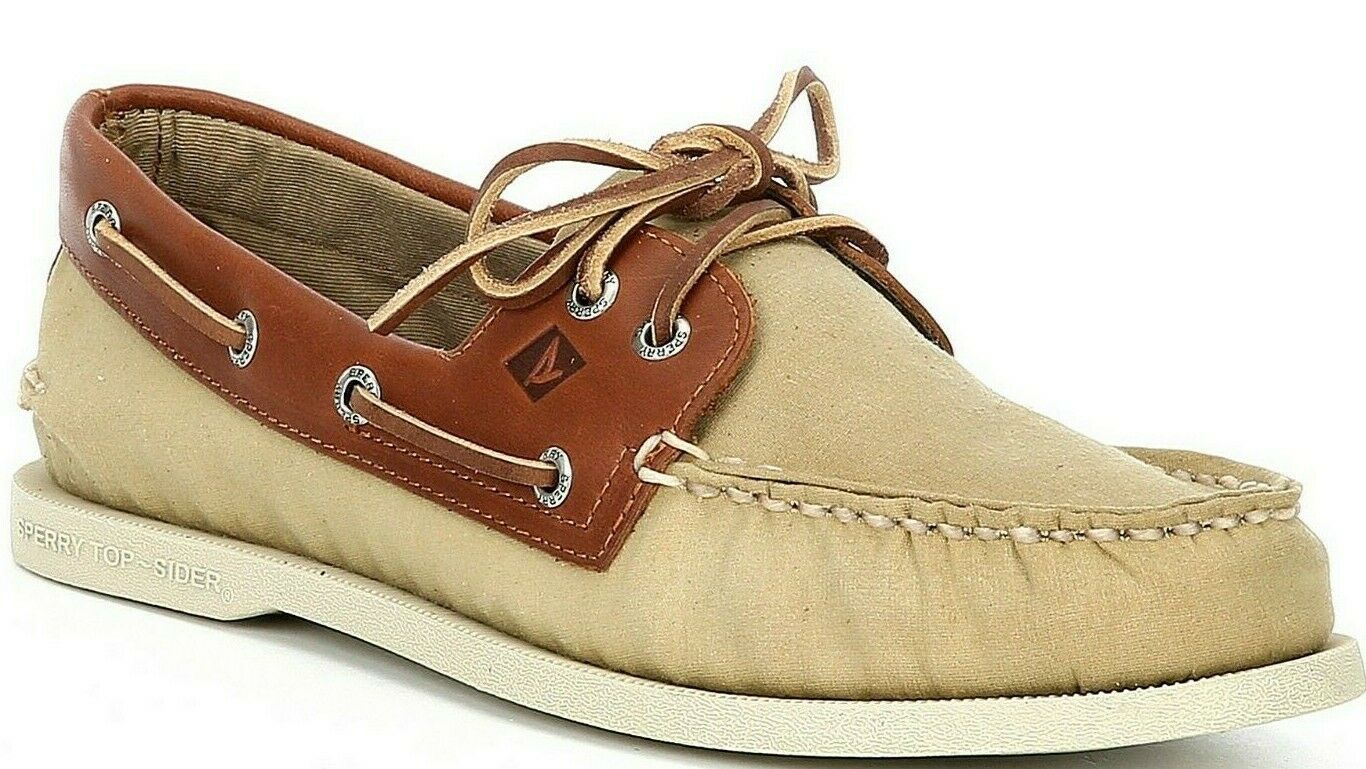 cloth sperry top sider