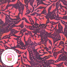 Moda Bahama Batiks 4352 30 Purple Pink Quilt Fabric - $6.00