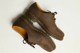 Doc Dr Martens 1461 AW004 Brown Leather Lace Up Oxford Sz 12 M Men