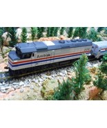 HO Scale: Life Like Amtrak Diesel Engine #229 Tested Slow, Light; Railro... - $28.95