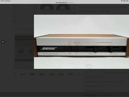Bose Series Iv Equalizer 210~250V - $296.00