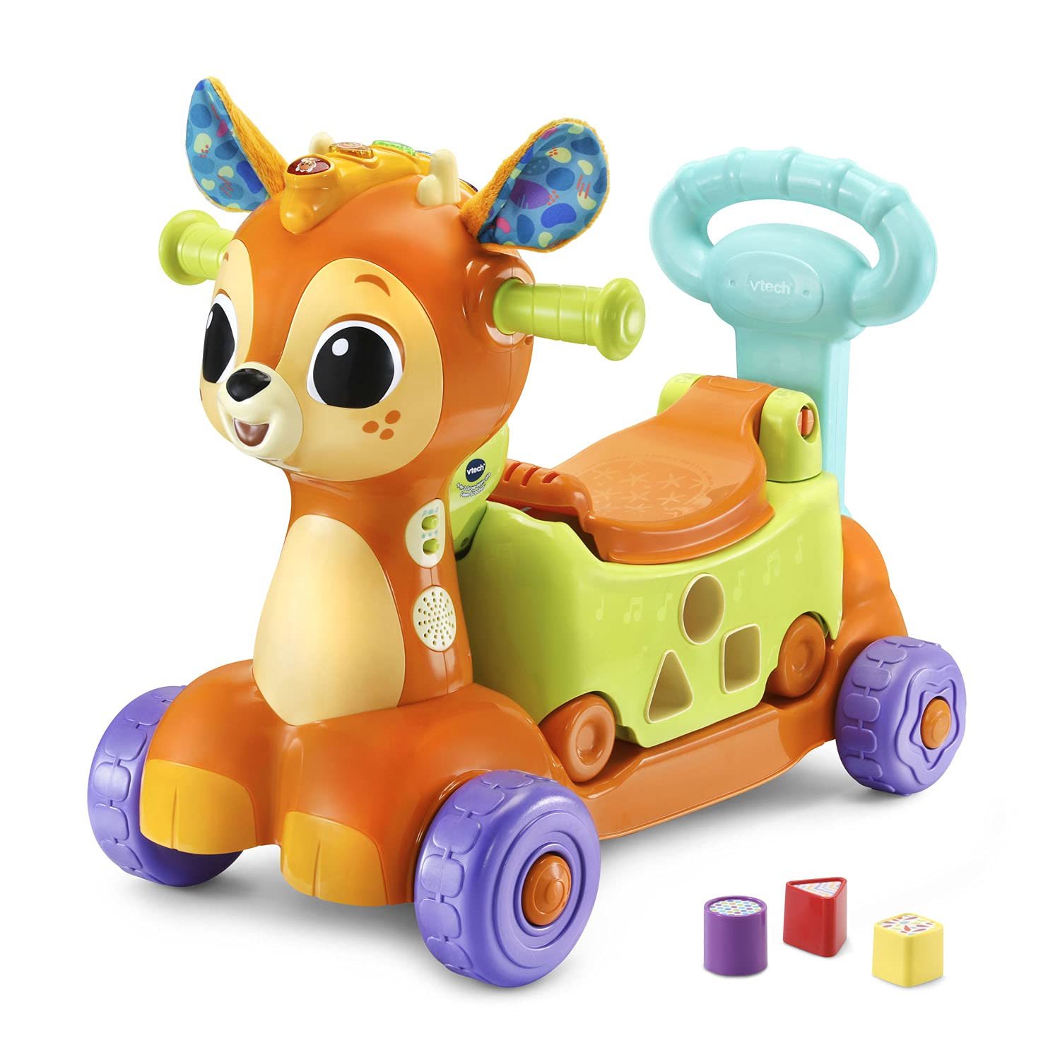 VTech 4-in-1 Grow-with-Me Fawn Scooter (Frustration Free Packaging) - $102.99