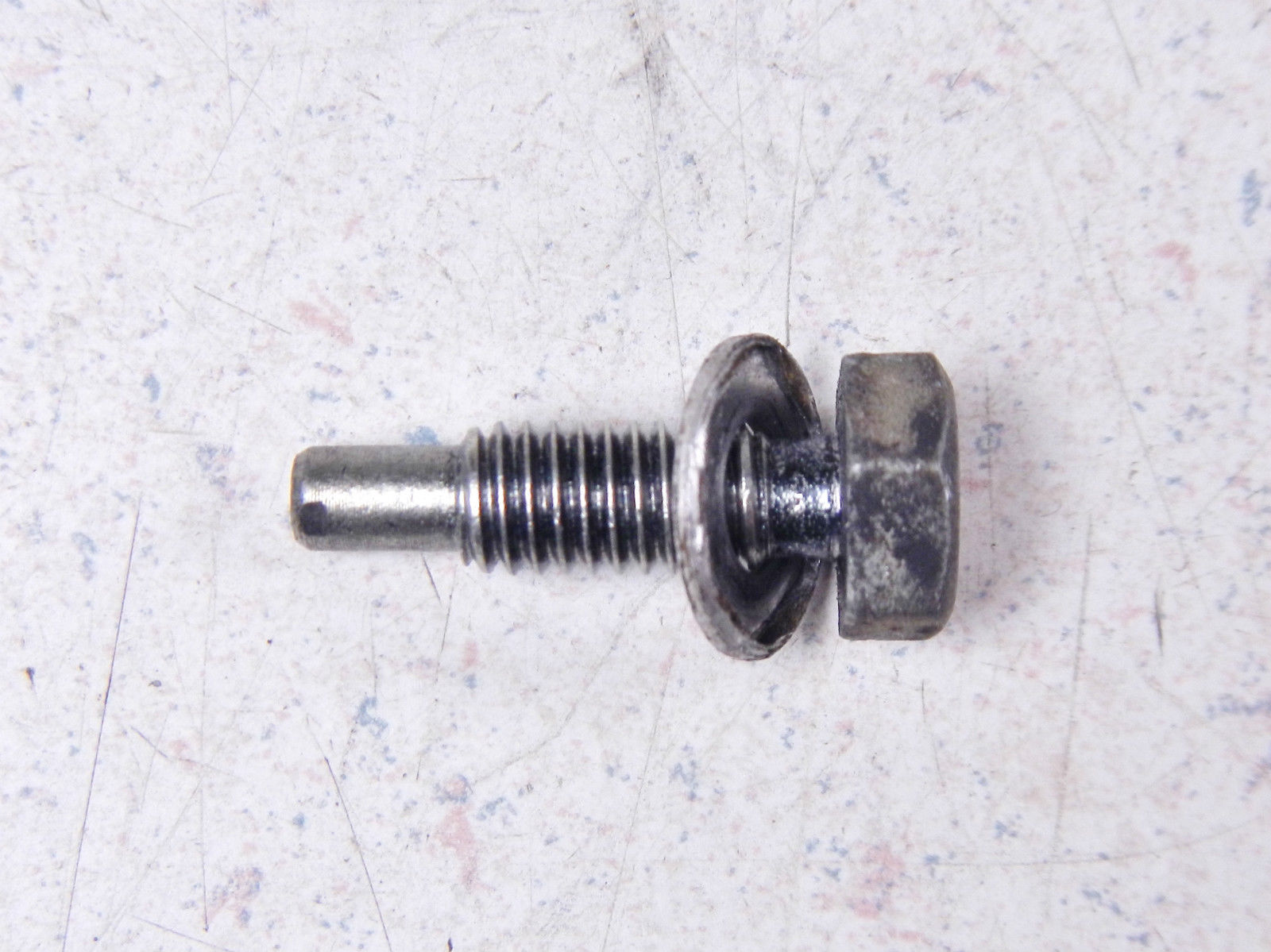 83 HONDA ATC185S CLUTCH LIFTER RELEASE LEVER ARM MOUNTING RETAINER BOLT