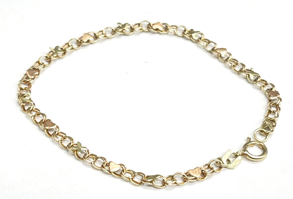Primary image for  Children 10kt Yellow and Rose Gold Bracelet
