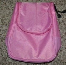 Hanging Travel Bag Womens 13 Piece Pink Hanging Toiletry Grooming  - $11.88