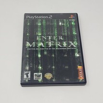 Enter the Matrix Greatest Hits Sony PlayStation 2 2003 With Manual PS2 Tested - $15.83