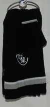 Little Earth Productions NFL Las Vegas Raiders Chenille Scarf Glove Set image 1