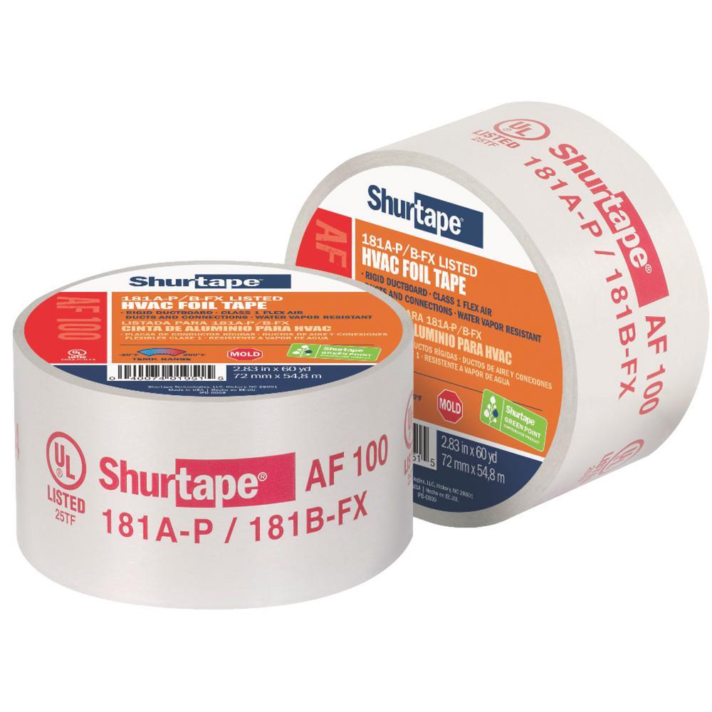 Shurtape 2.5 In. X 60 Yds. Aluminum Foil Repair Tape Tapes
