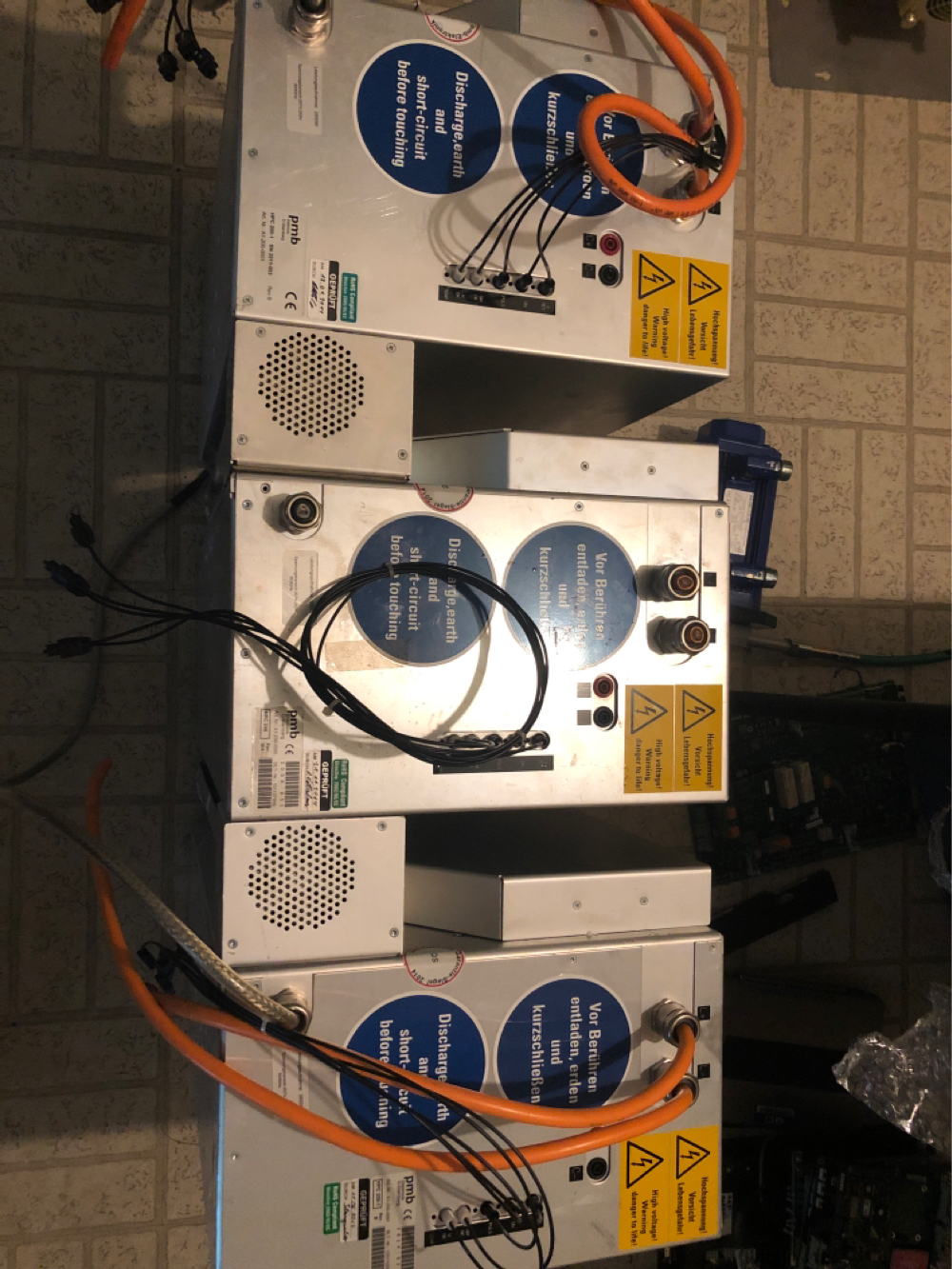 Rofin Sinar Carl Baasel PMB Elektronik HPC 200 laser power supply