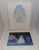 Walt Disney's Cinderella Exclusive Commemorative Lithograph 1995 - $19.58