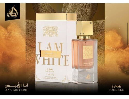 I Am White Poudree EDP Perfume By LattafaNewest Release Amazing Fragrance