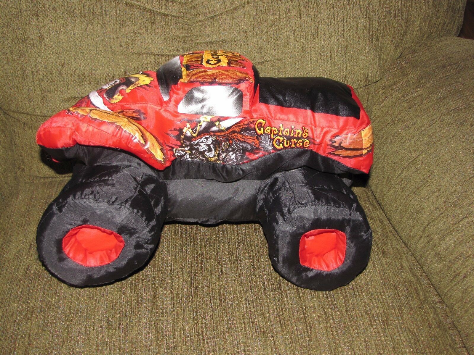 captain's curse monster truck toy