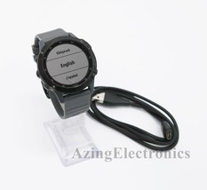 Garmin Fenix 6 Pro Solar Edition 47mm GPS Watch w/ Slate Gray Band image 1