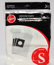 Hoover Type S Paper Vacuum Bags 3 Pack 4010064S - $5.36