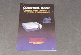 Nintendo NES: Control Deck System Console REV-3 [Instruction Book Manual... - $7.00