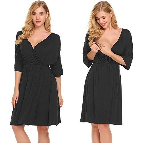 ekouaer nursing nightgown