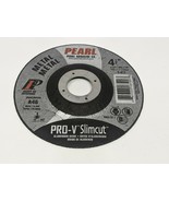 Pearl Abrasive PVDCW45A Pro-V Slimcut Cut-off Wheel 4-1/2&quot;x.045&quot;x7/8&quot; T-... - $8.45