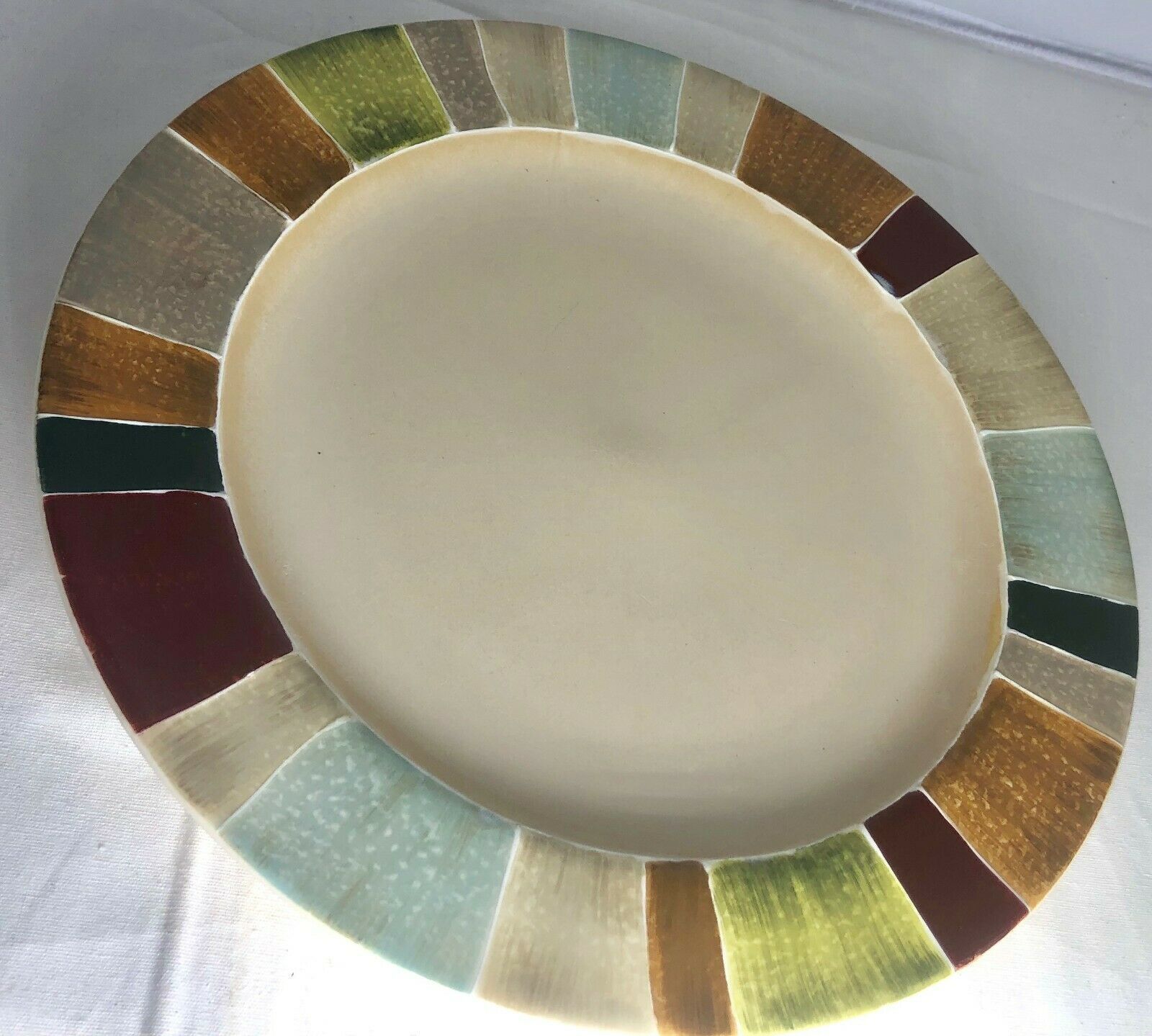 Tabletops Lifestyles "JENTRY " HandPainted HandCrafted Dinnerware Collection Plates