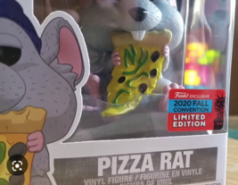 Funko POP ICONS PIZZA RAT #54 New York Comic Con in Protector image 5