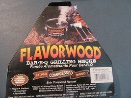 Flavorwood BBQ Grilling Smoke Apple Hickory Mesquite Compressed Wood 3 Cans - $4.95