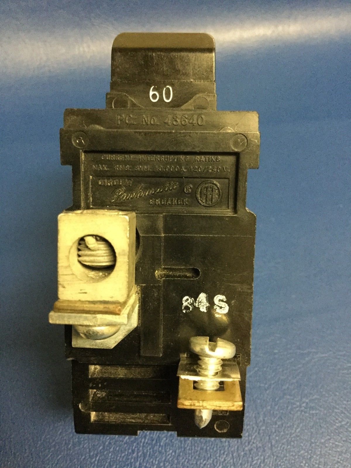 60 Amp Pushmatic 2 Pole Siemens ITE Gould 60 A 240V Breaker P260