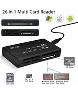 Mini 26-IN-1 USB 2.0 High Speed Memory Card Reader For CF xD SD MS SDHC ... - $6.19