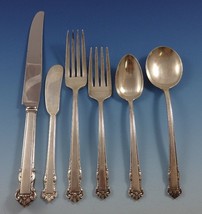 English Shell by Lunt Sterling Silver Flatware Service For 6 Set 33 Pieces - $2,079.00