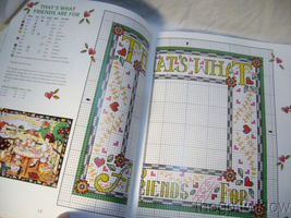 Mary Engelbret Just Between Friends in Cross Stitch Magazine  image 3