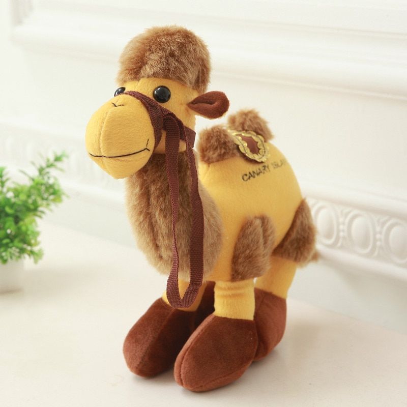 Camel Toy Plush Stuffed Animal Brown Soft Hump Doll New Large Cute Kids